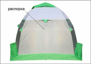 Распорка на каркас для палатки Лотос